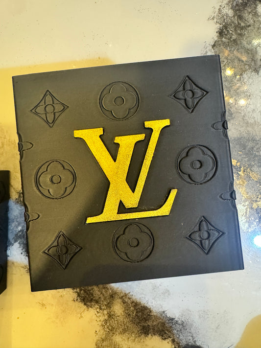 Luxury Inspired Embossed Tissue Box Cover