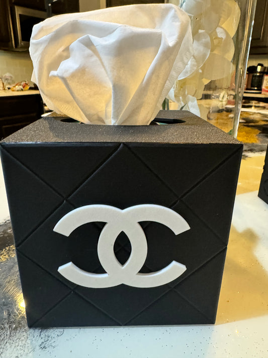 Luxury Inspired Embossed Tissue Box Cover