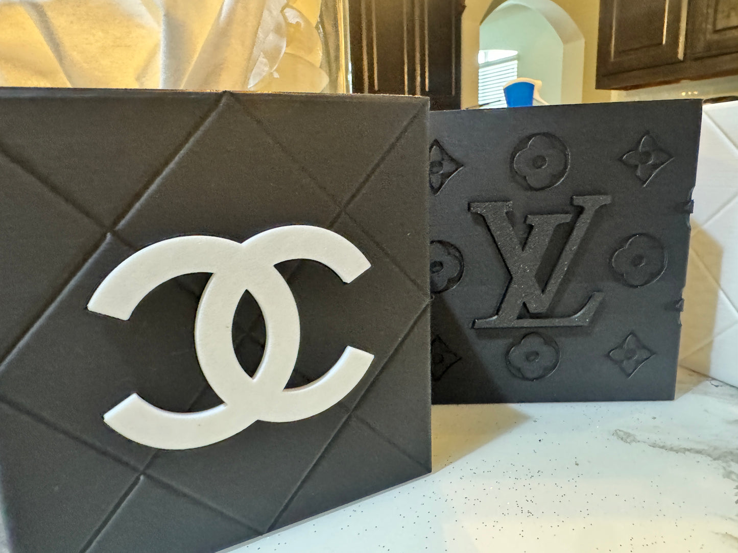 Luxury Inspired Embossed Tissue Box Cover