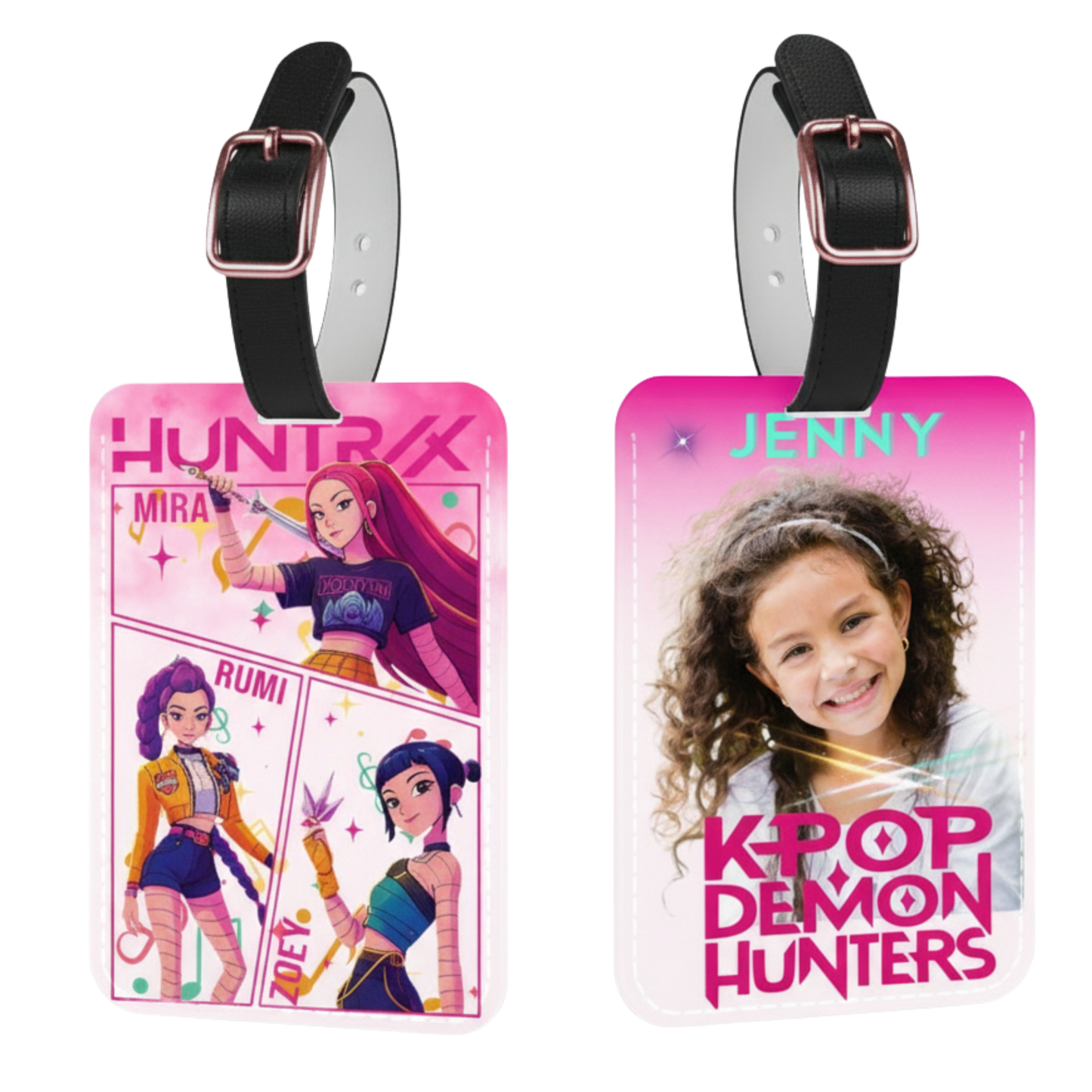 K-Pop Demon Backpack Tag| Double-Sided Fan Gift.