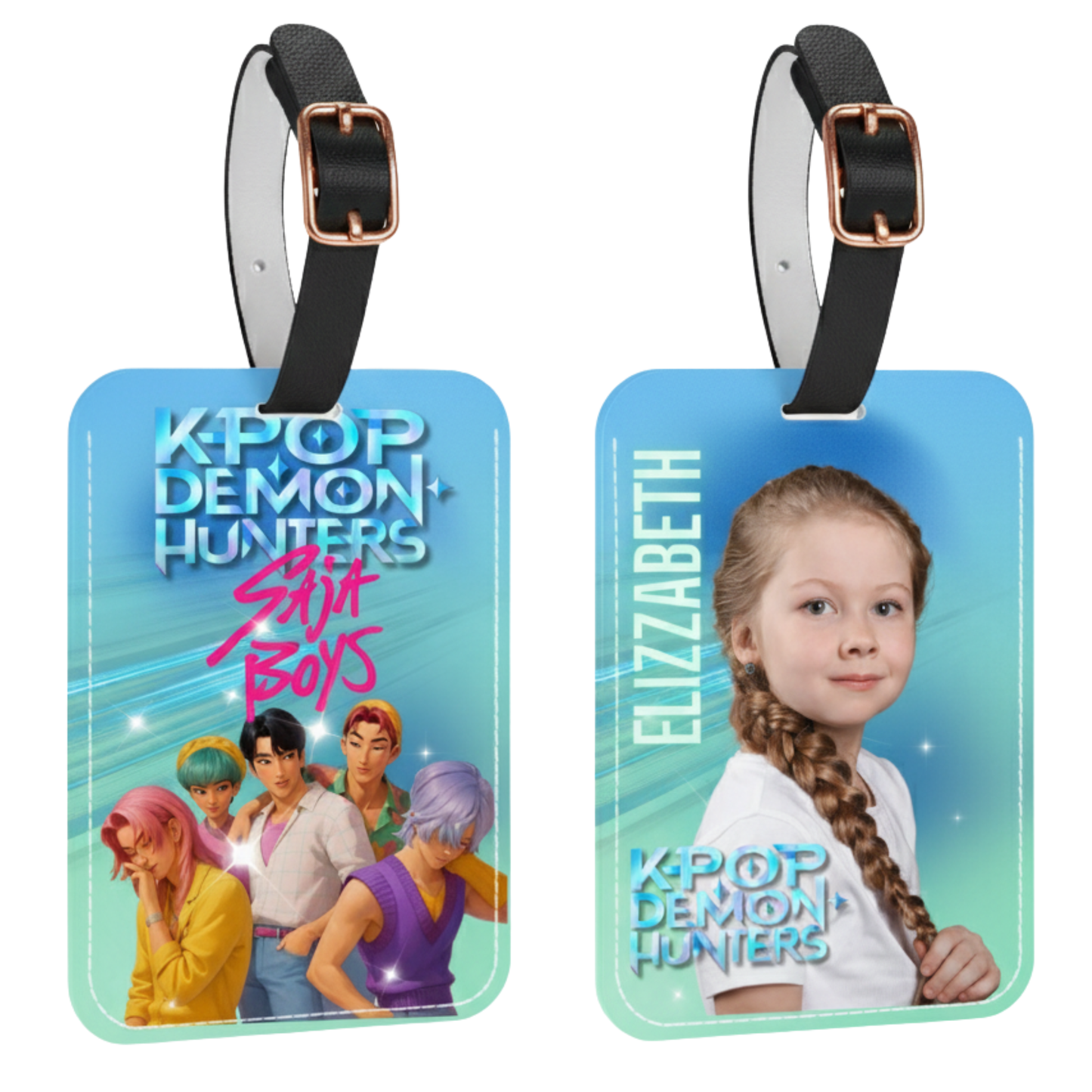 K-Pop Demon Backpack Tag| Double-Sided Fan Gift.